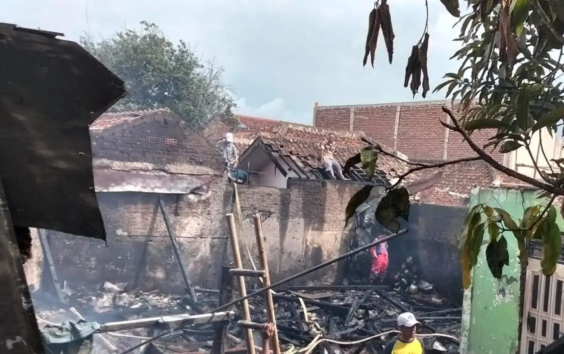 Korsleting Diduga Jadi Pemicu, Rumah Warga Rancaekek Hangus dalam Hitungan Menit