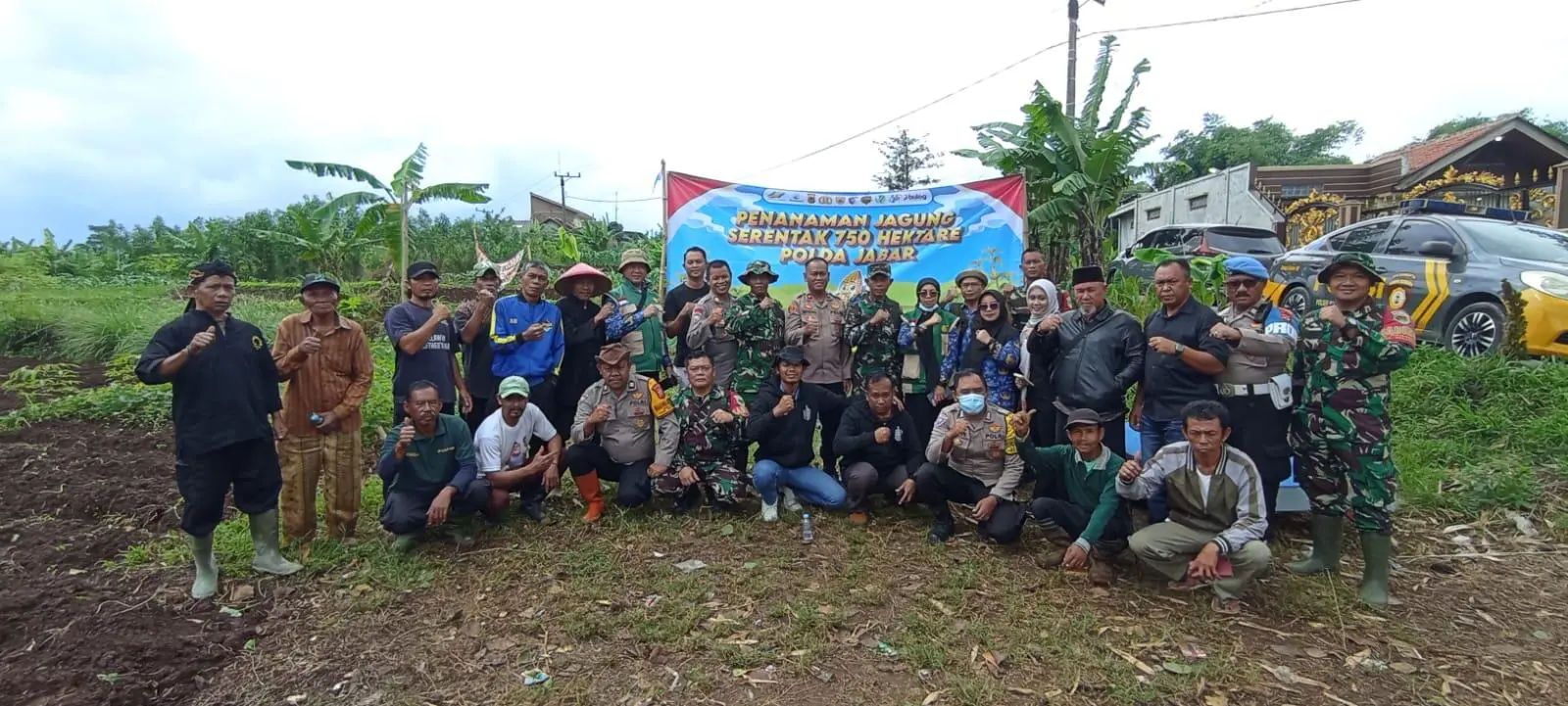 Tak Cuma Jaga Kamtibmas, Polsek Majalaya Gaspol Ketahanan Pangan
