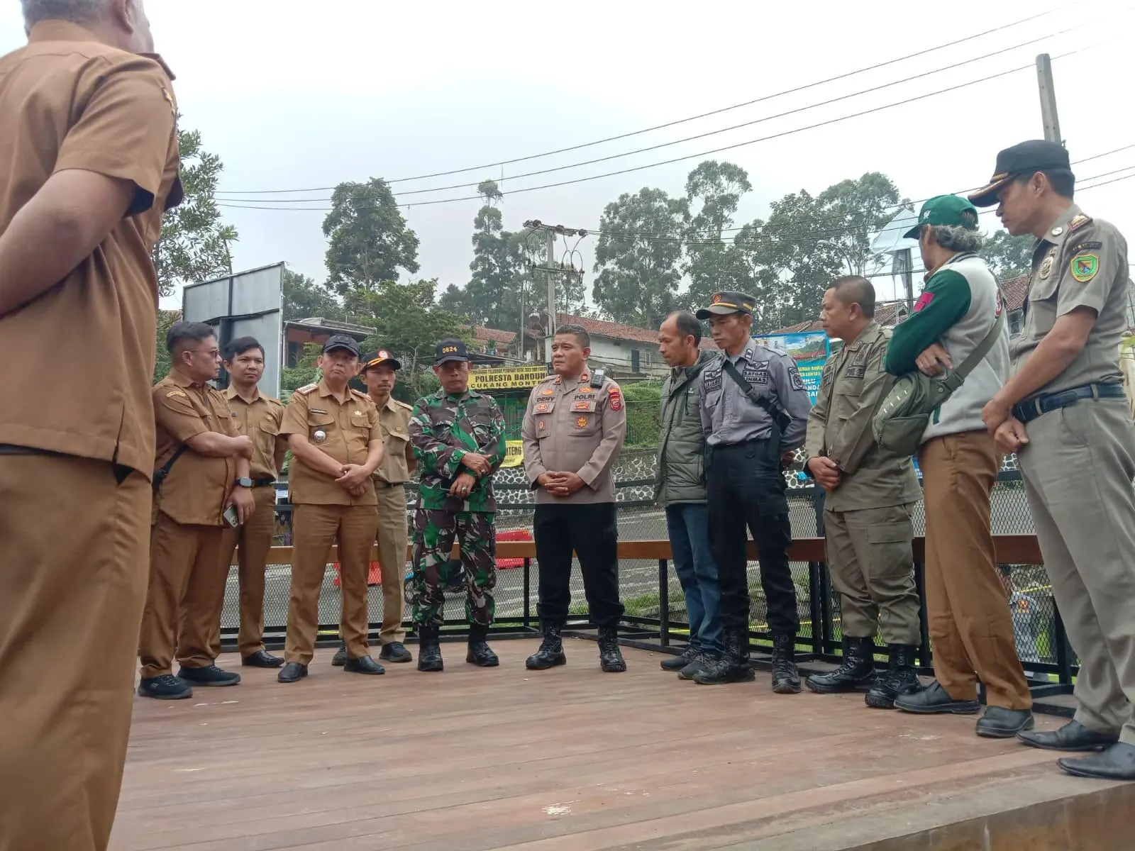 Kapolsek Ibun Tegaskan Teras Kamojang Ditutup Total, Keselamatan Warga Prioritas