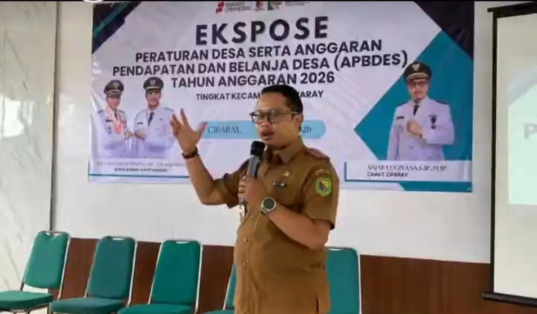 Ekspose APBDes 2026, Camat Ciparay Tekankan Transparansi dan Kepentingan Masyarakat
