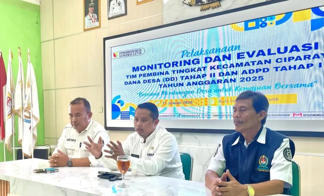 Monev Dana Desa dan ADD 2025, Camat Ciparay Tekankan Transparansi dan Manfaat untuk Warga