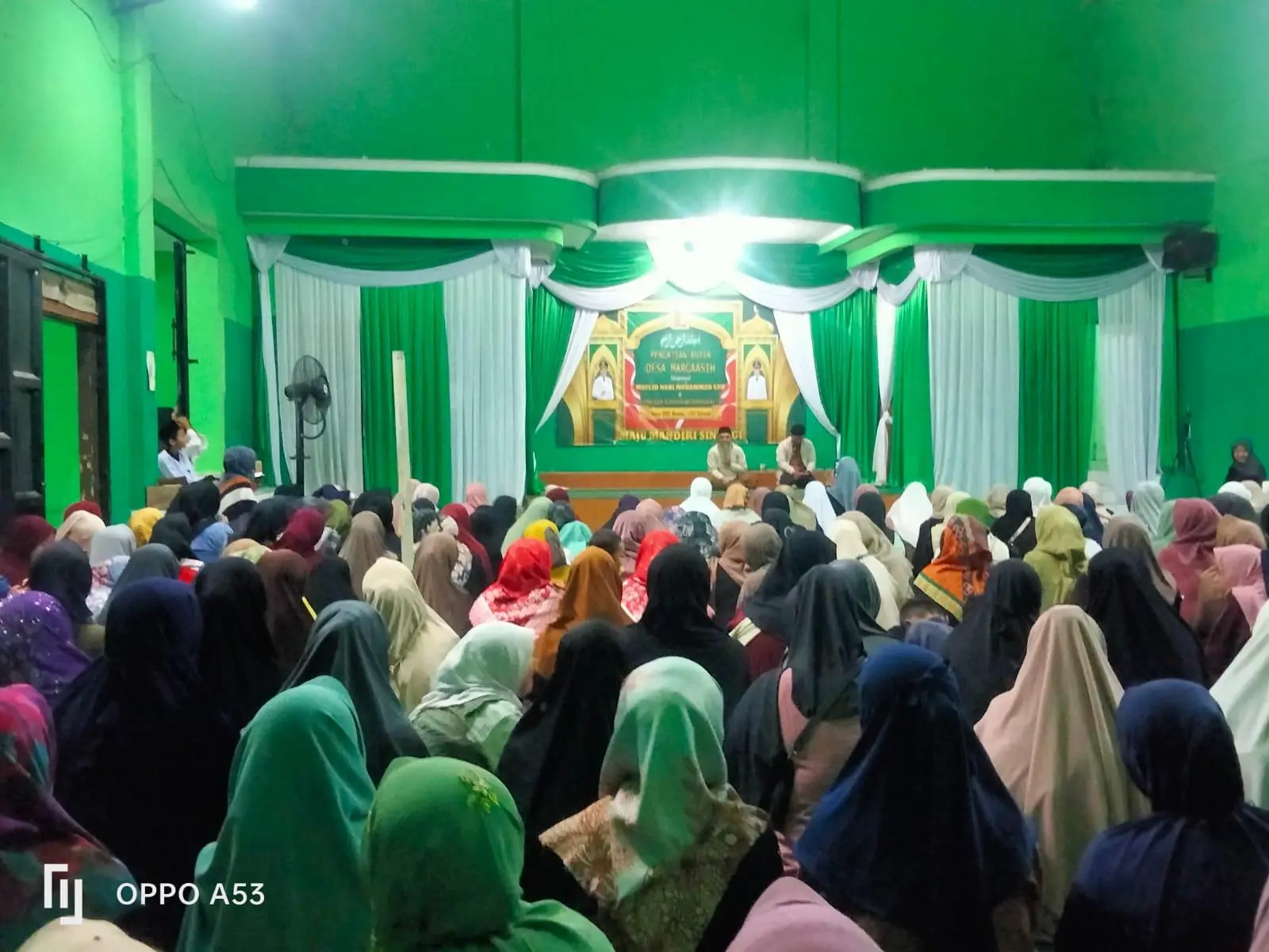 Peringati Isra Mi’raj, Desa Margaasih Gelar Pengajian Rutin dan Pengobatan Gratis