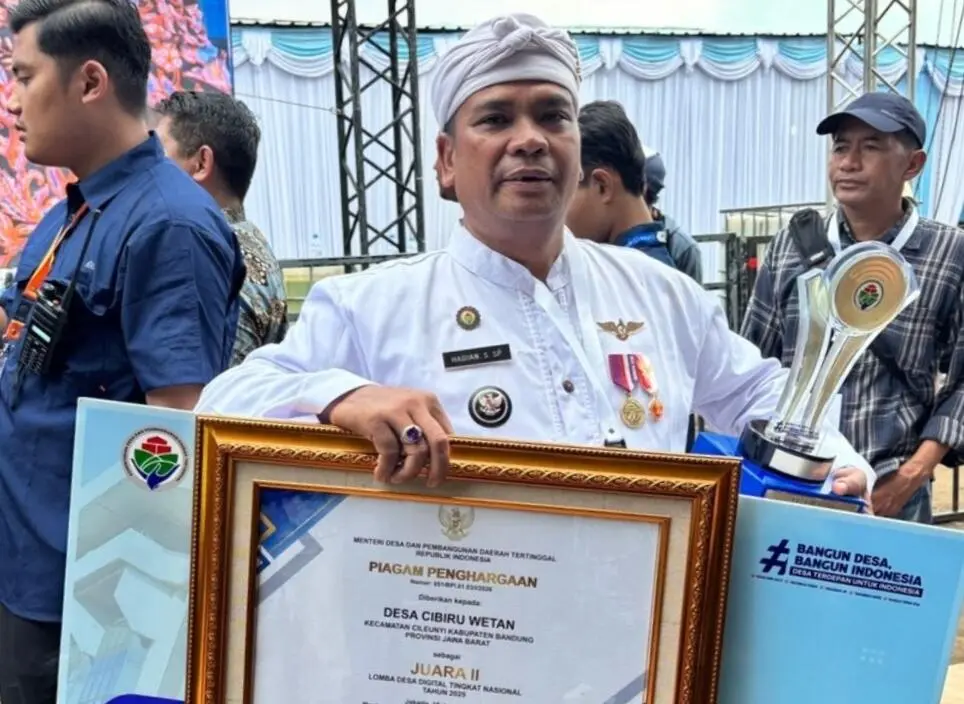Desa Sejuta Prestasi, Cibiru Wetan Sukses Raih Juara ke-2 Lomba Desa Digital Tingkat Nasional