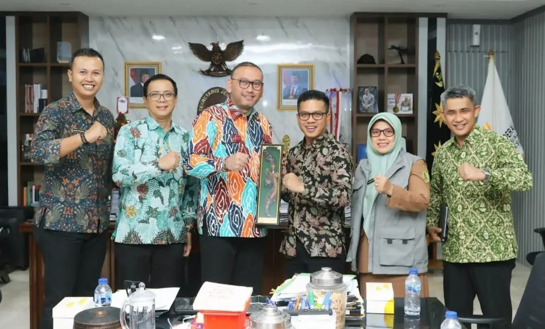 Dukung Pembangunan Sekolah Rakyat, Kang DS Temui Kemensos RI Bahas Persiapan Lahan