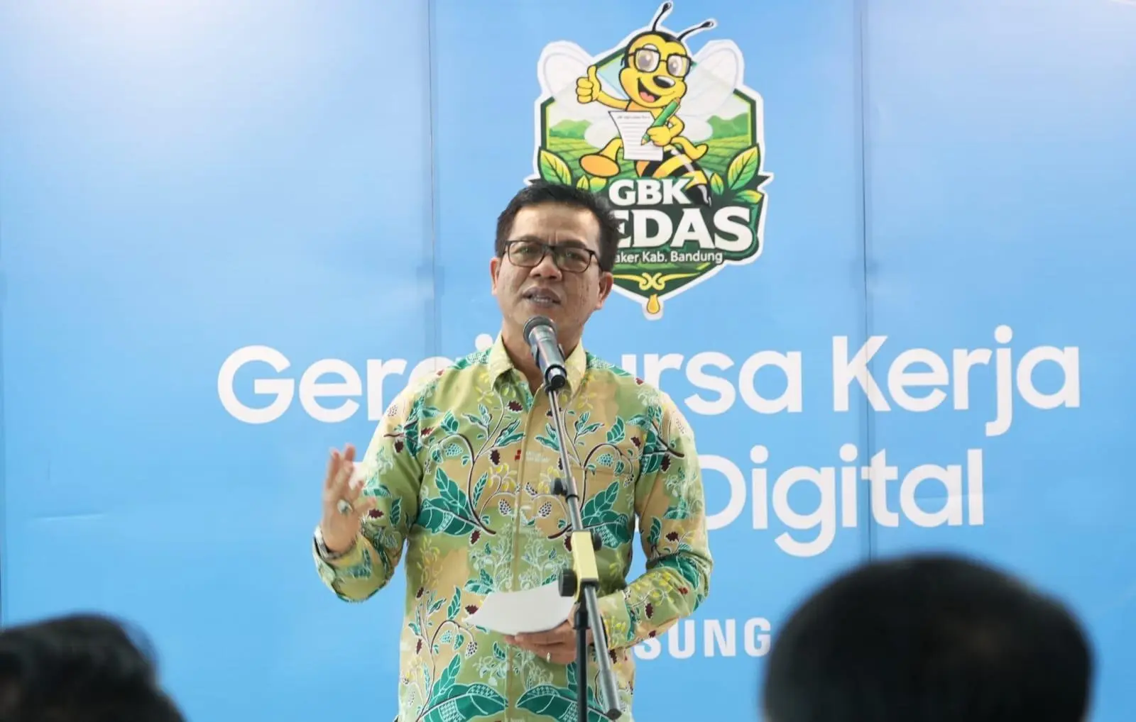 Kang DS Launching GBK Bedas Digital: Angka Pengangguran Capai 6,2 Persen dari Usia Produktif 1,8 Juta Jiwa