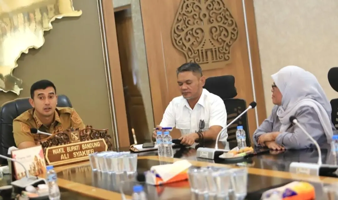 Wabup Ali Syakieb Ajak PWI Kabupaten Bandung Bersinergi Bangun Daerah
