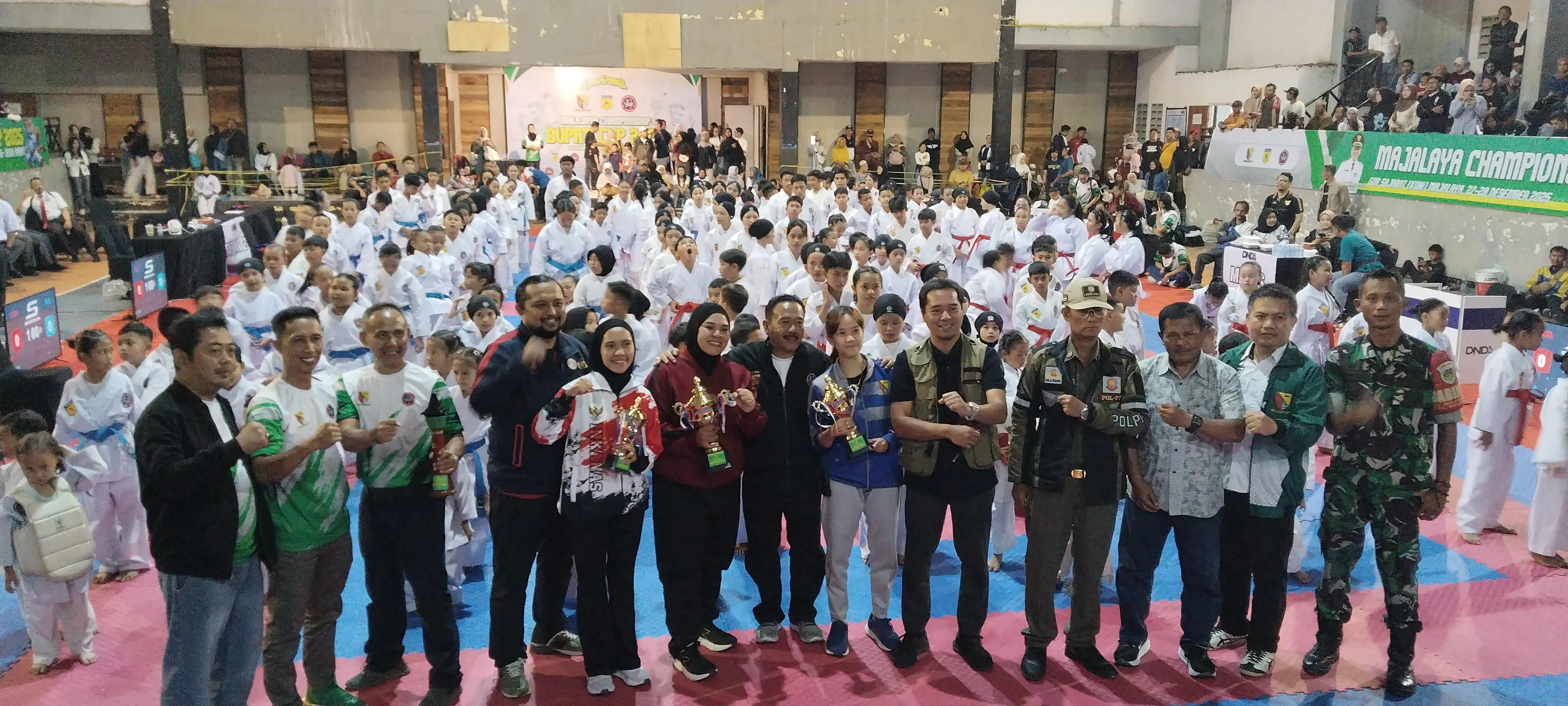 Bupati Cup 2025 Resmi Dibuka, Majalaya Jadi Pusat Kejuaraan Karate se-Jawa Barat