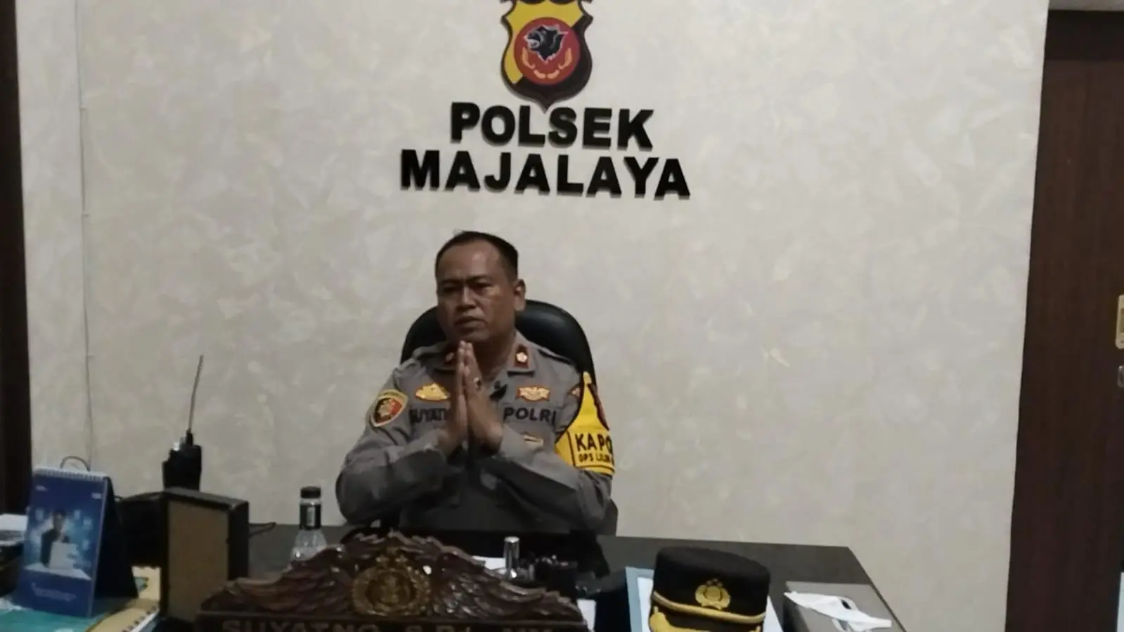 Demi Kamtibmas dan Empati Bencana, Majalaya Car Free Night Ditunda Kapolsek Majalaya Minta Maaf ke Warga,