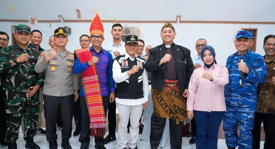 Ketua DPRD Kabupaten Bandung Bersama Forkopimda Pastikan Keamanan dan Kelancaran Ibadah Natal 2025