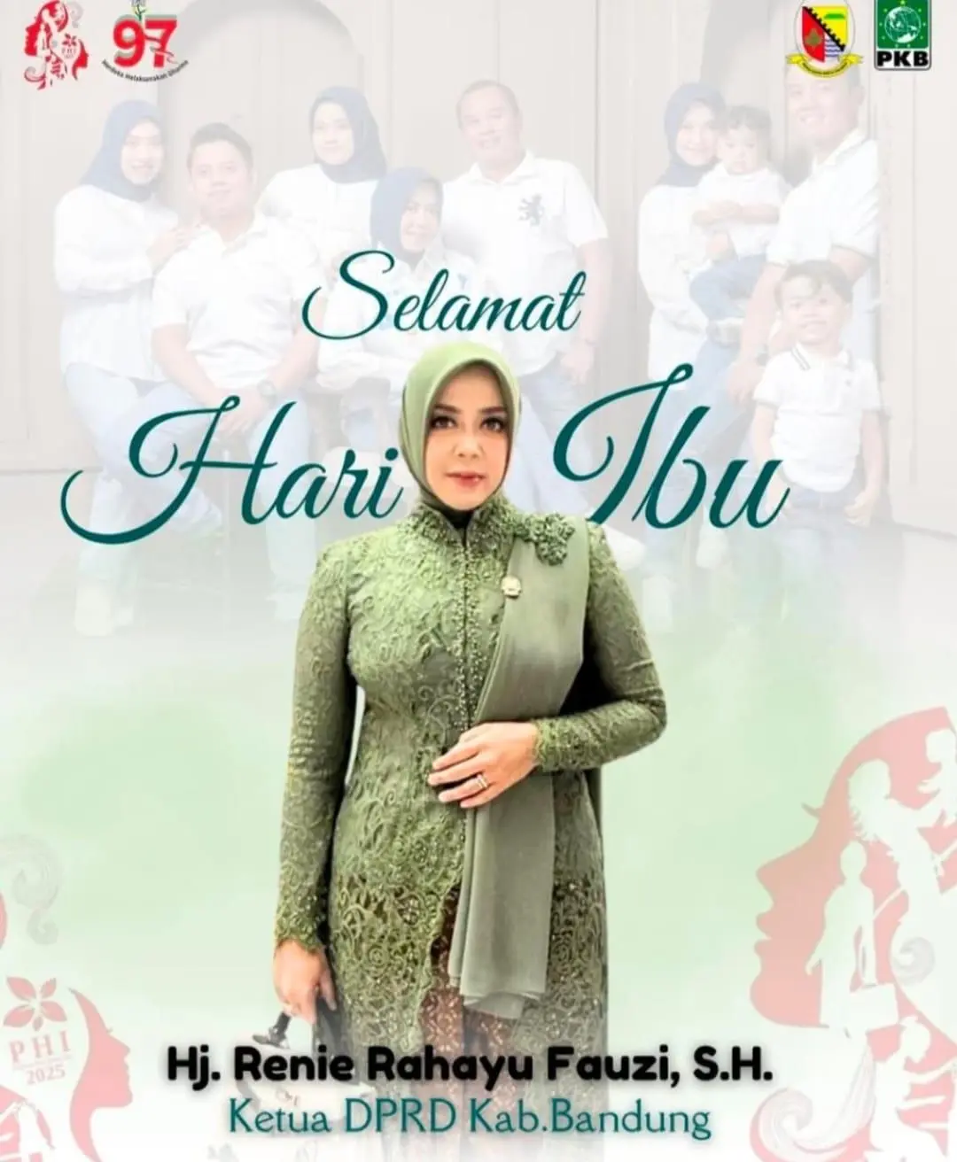 Ketua DPRD Kabupaten Bandung Renie Rahayu Fauzi: Hari Ibu Momentum Menguatkan Peran Perempuan dalam Keluarga dan Pembangunan Daerah