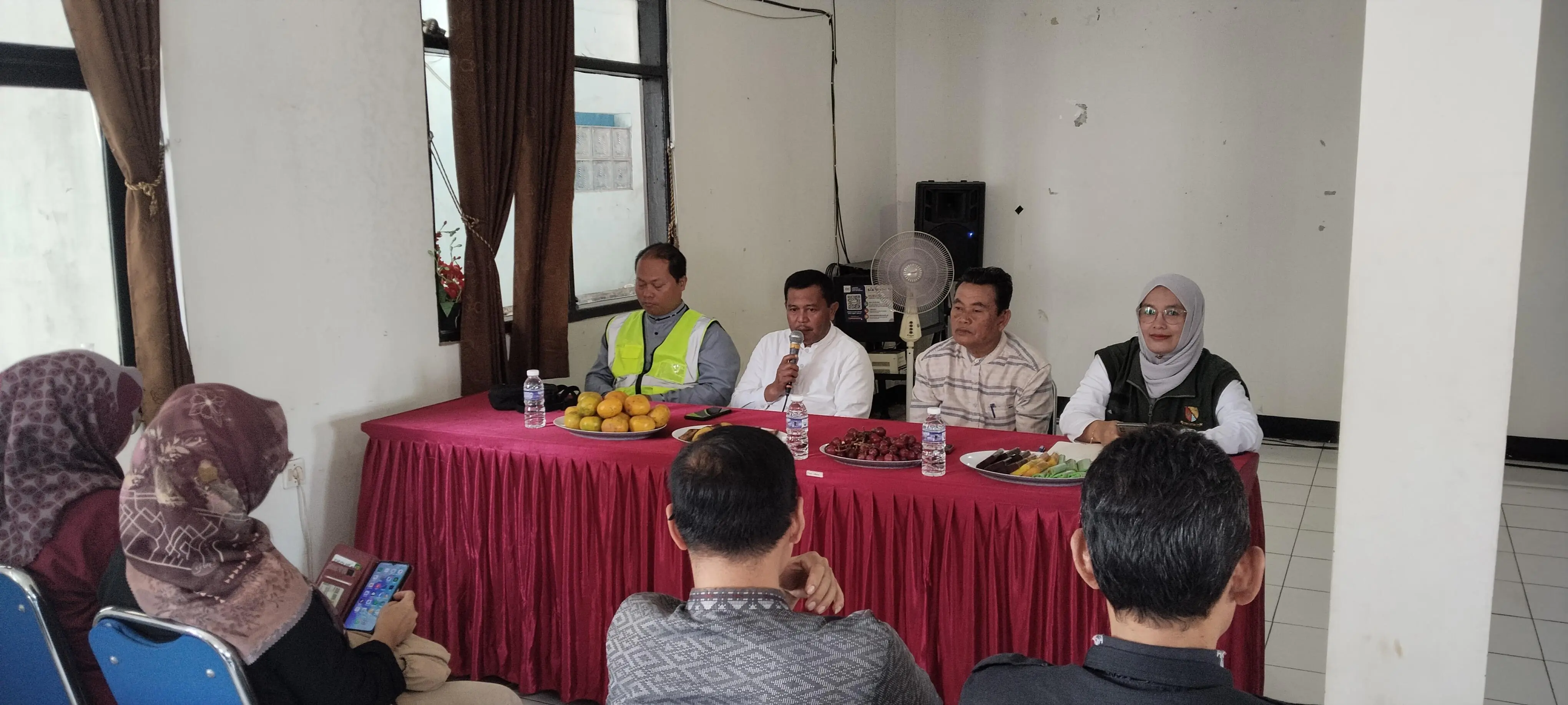 Kecamatan Majalaya Gelar Monev Dana Desa dan Bantuan Keuangan TA 2025 di Wangisagara