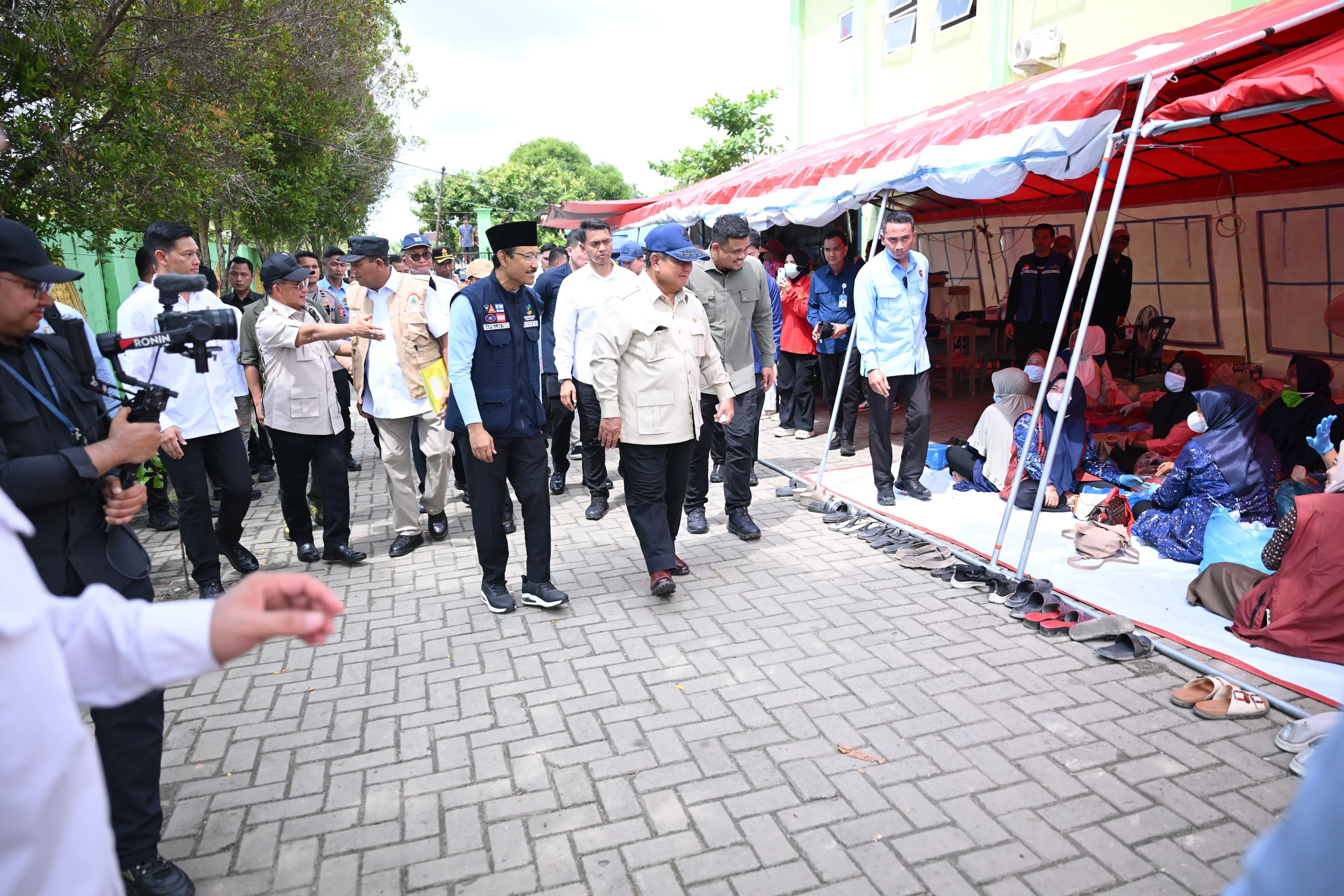 Mendagri Tito Dampingi Presiden Prabowo Tinjau Banjir Langkat, Fokus Pemulihan Warga