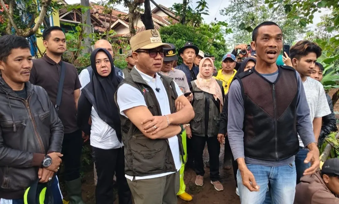 Ketua DPRD Kabupaten Bandung Sampaikan Bela Sungkawa atas Longsor di Arjasari