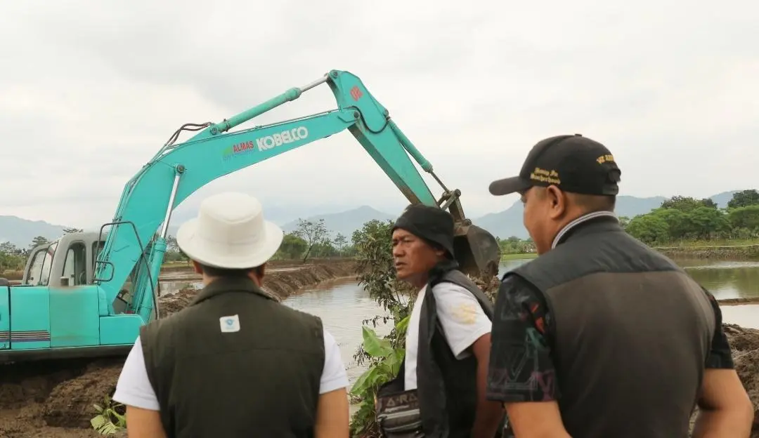 Percepatan Penanganan Banjir di Tegalluar, Kang DS: Pengembang  Hibahkan Lahan 10 Persen untuk Danau Retensi 