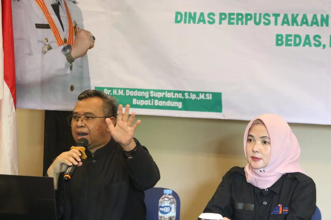 Dispusip Gelar Sosialisasi Pengelolaan Arsip Digital 
