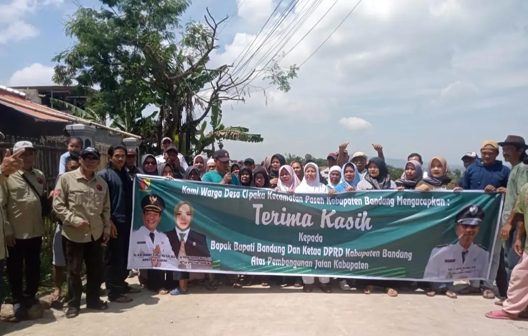 Pembangunan Jalan Pabeyan–Darwati Dapat Apresiasi Warga Cipaku