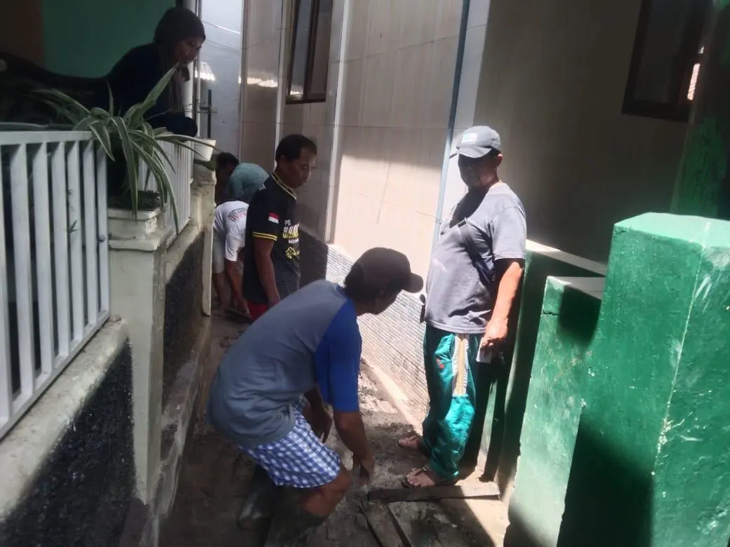 Warga Kampung Talun Antusias Sambut Pembangunan Rabat Beton di Desa Tanggulun