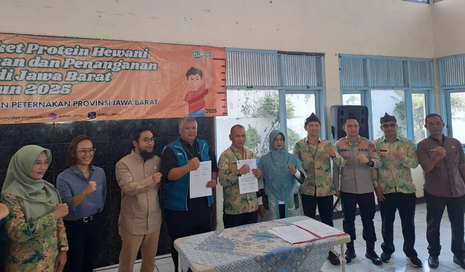 Ratusan Balita Stunting di Cangkuang Kulon Dayeuhkolot Dapat Tambahan Protein Hewani