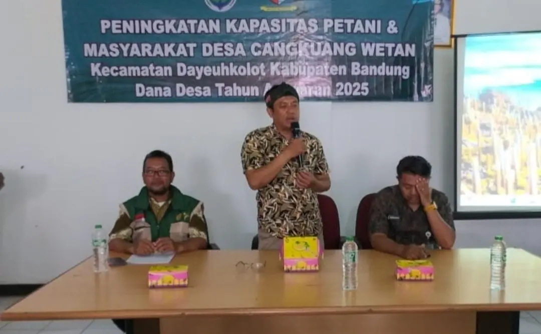 Desa Cangkuang Wetan Gelar Pelatihan Peningkatan Kapasitas Petani dan Masyarakat