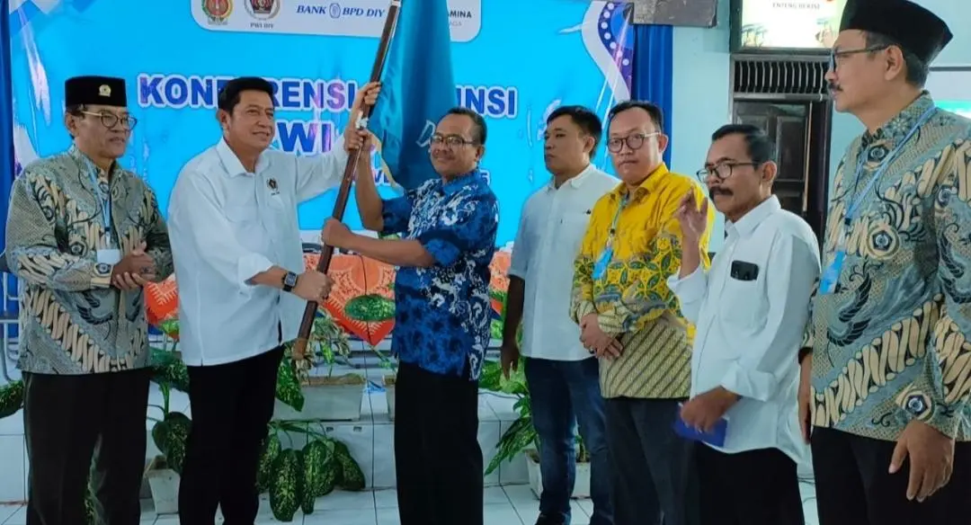 Hudono Raih Mandat Kedua, Lanjutkan Kepemimpinan PWI DIY 2025–2030