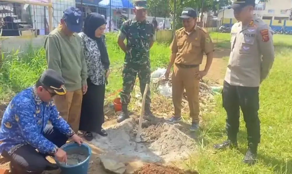 Ketua Koperasi Desa Citeureup Hadiri Peletakan Batu Pertama Kantor Gerai KDKMP