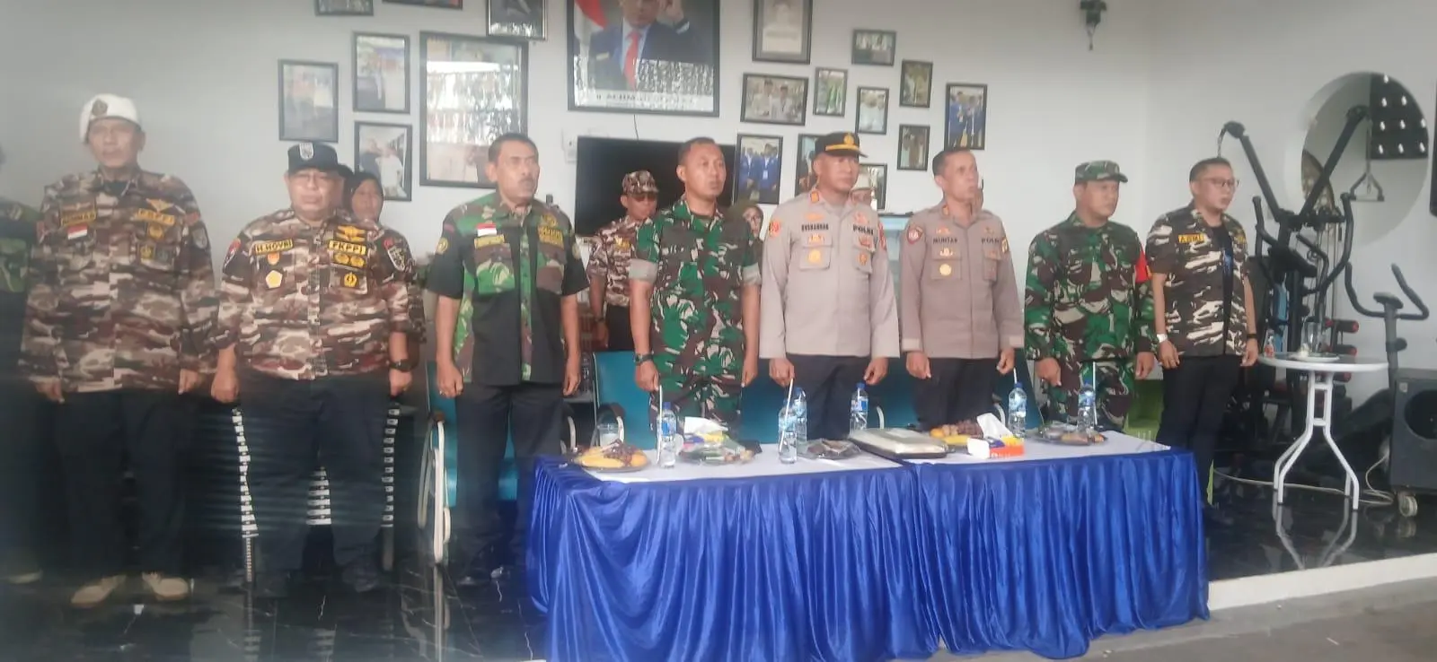 Wakapolsek Bekasi Barat Tekankan Kekompakan saat Hadiri Pelantikan Pengurus Sub Rayon FKPPI
