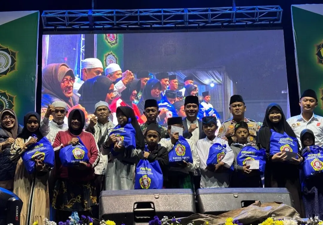 Karang Taruna Kecamatan Majalaya dan Majelis Ta’lim Bersatu Sukses Gelar Puncak Gebyar Majalaya Cinta Sholawat