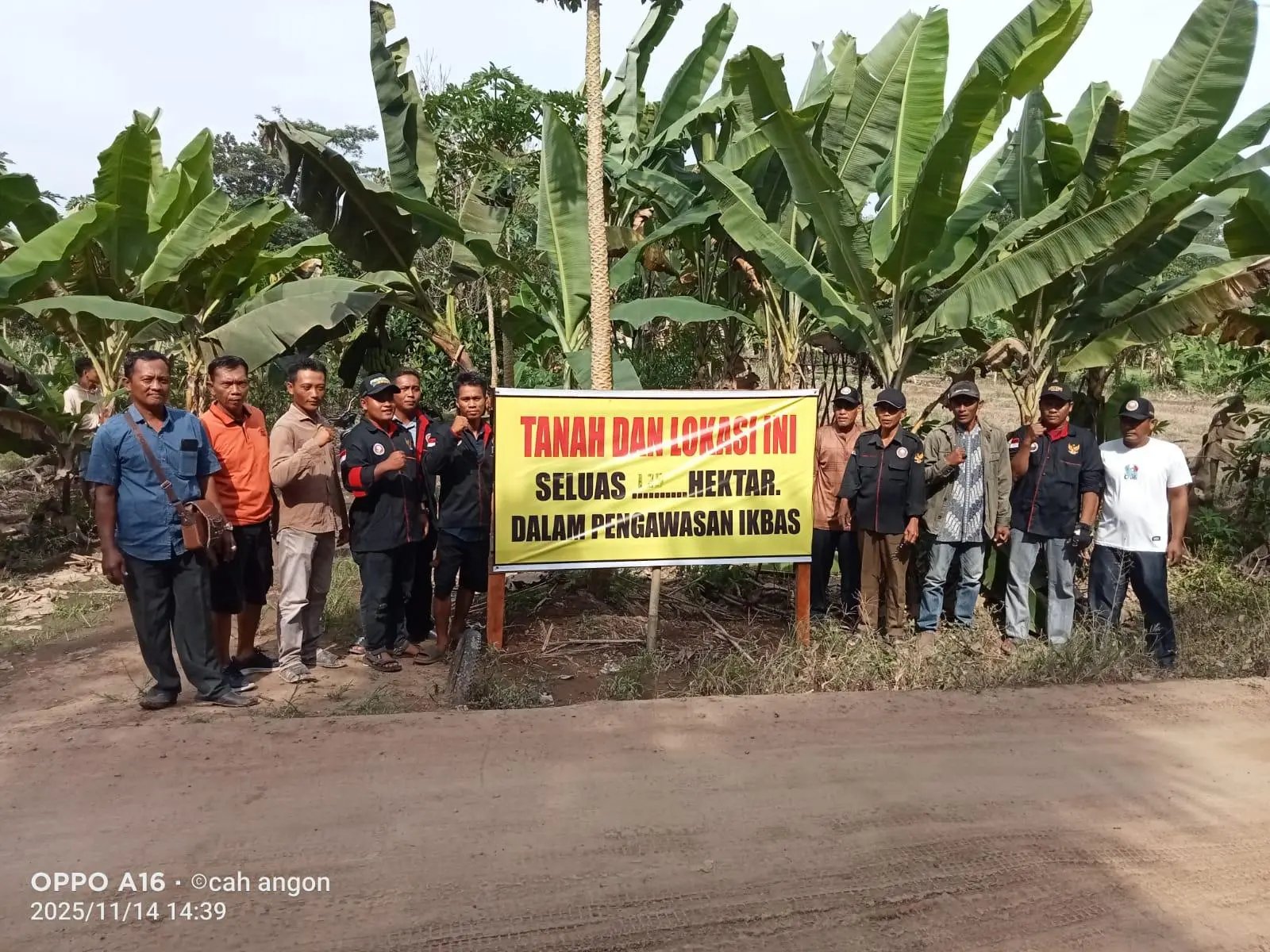 Sengketa Lahan Warga Airsugihan dengan Dugaan Intervensi Pejabat Publik Mencuat di OKI