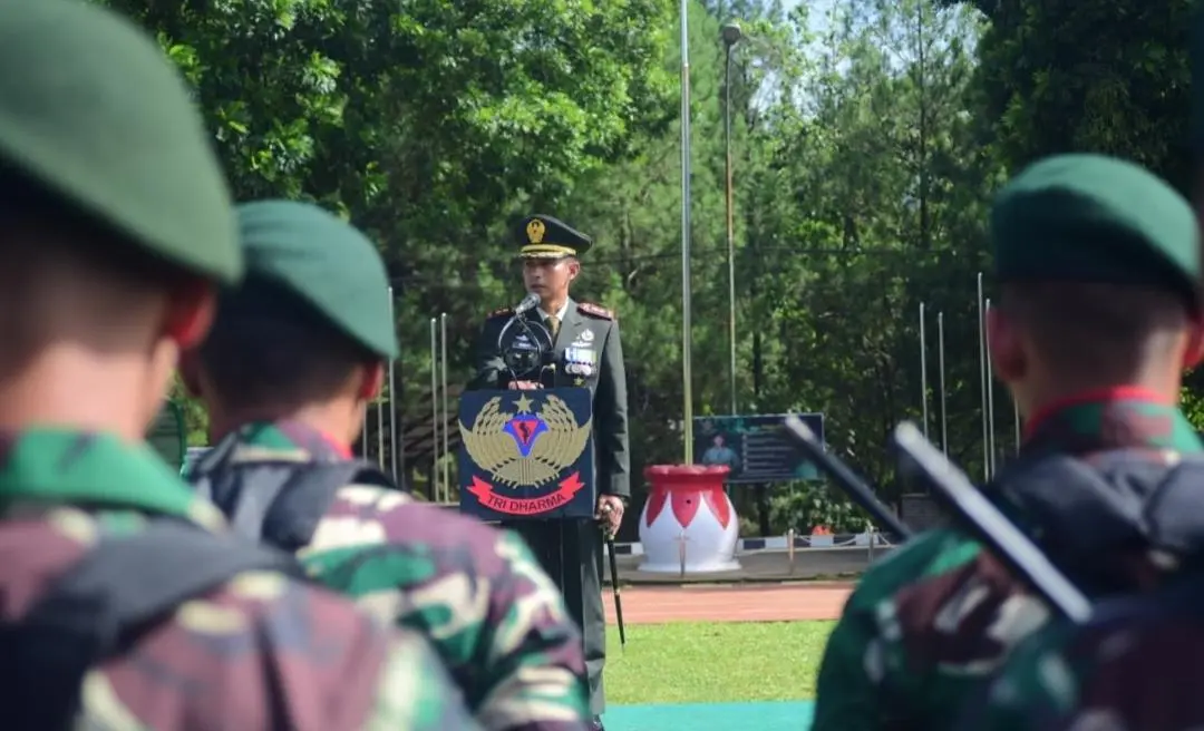 Yonif 330/TD Gelar Upacara Peringatan Hari Pahlawan 2025 dengan Khidmat di Nagreg