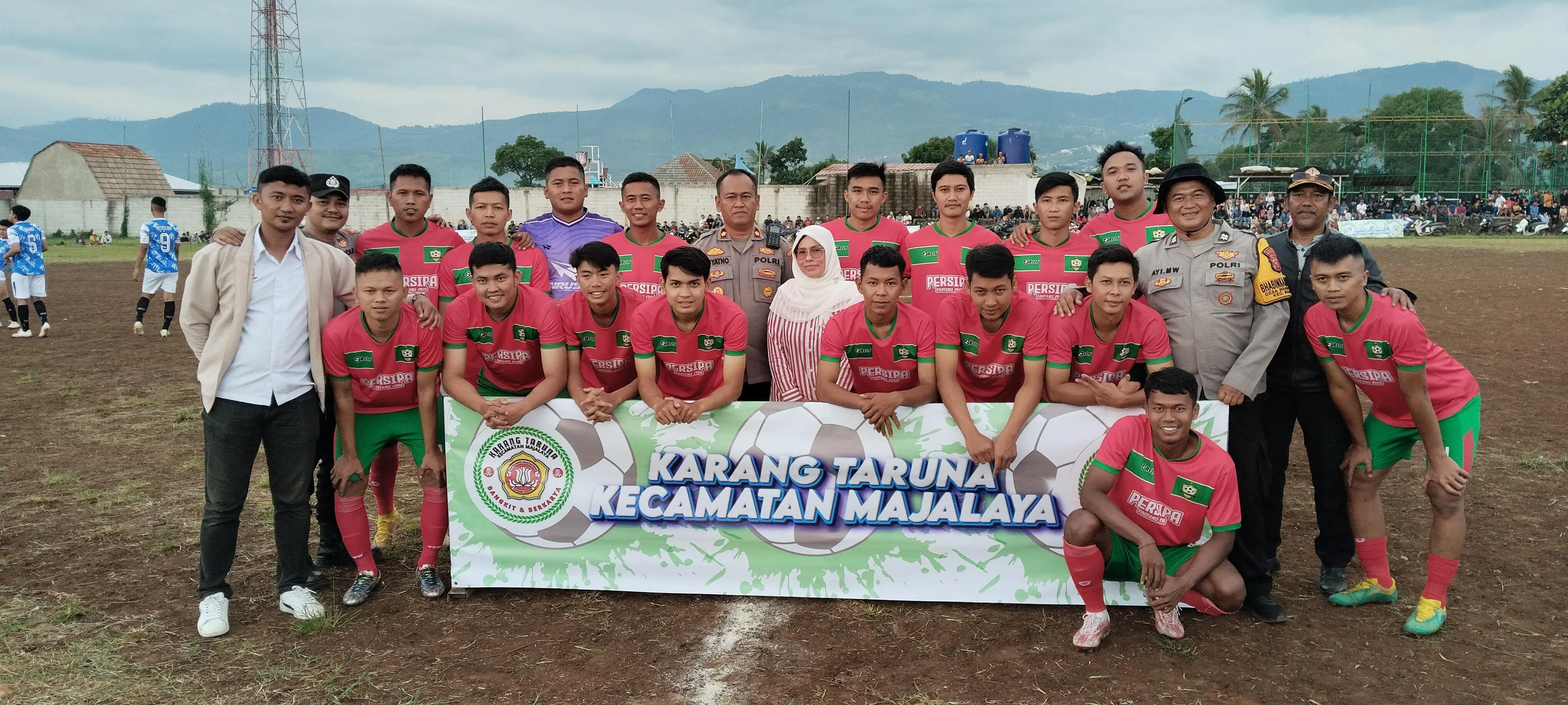 Kapolsek Majalaya Hadiri Final Turnamen Karang Taruna Cup Season 2, Ajak Junjung Sportivitas dan Ketertiban