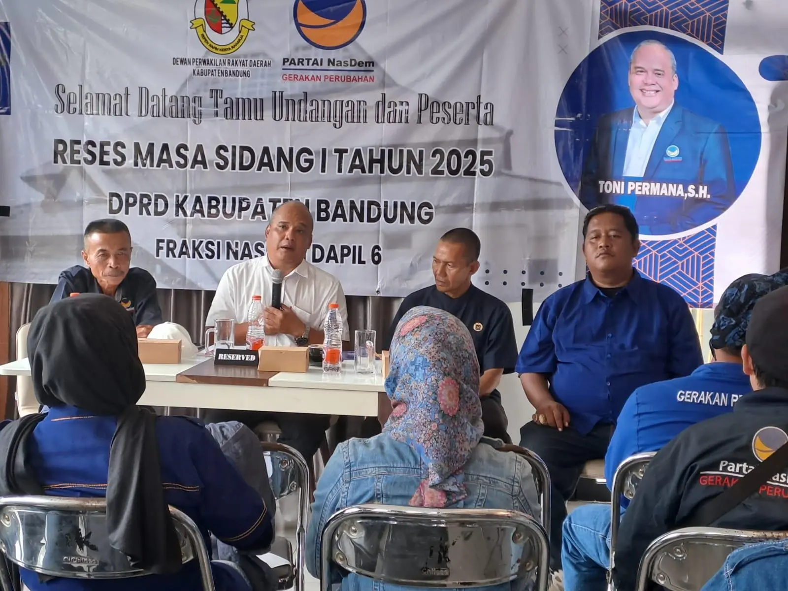 Toni Permana, S.H. Gelar Reses Awal Masa Sidang 2025: Serap Aspirasi Warga di Baleendah