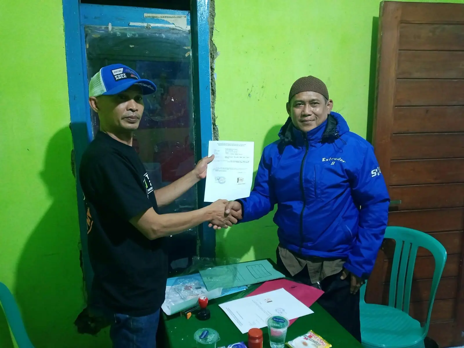 Baru Dua Tokoh Resmi Mendaftar dalam Pil RW 04 Mulyasari