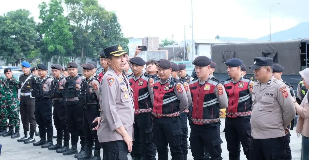 Polresta Bandung Gelar Patroli Gabungan Skala Besar, Wilayah Kabupaten Bandung Kondusif