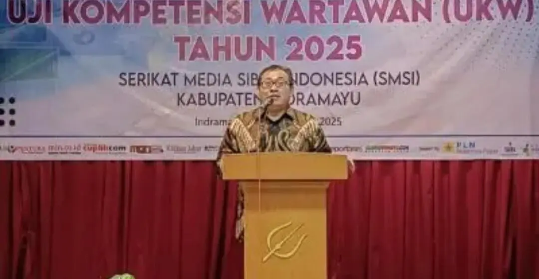 TUTUP UKW SMSI Indramayu, Ini Pesan Ketum SMSI Pusat Firdaus.