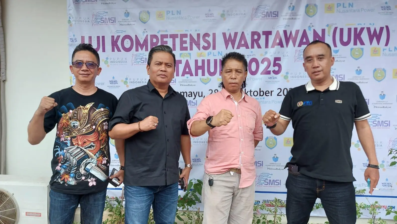 14 Wartawan Kab. Bandung Patut Bergembira Setelah Mendapatkan Hasil Nilai Maksimal