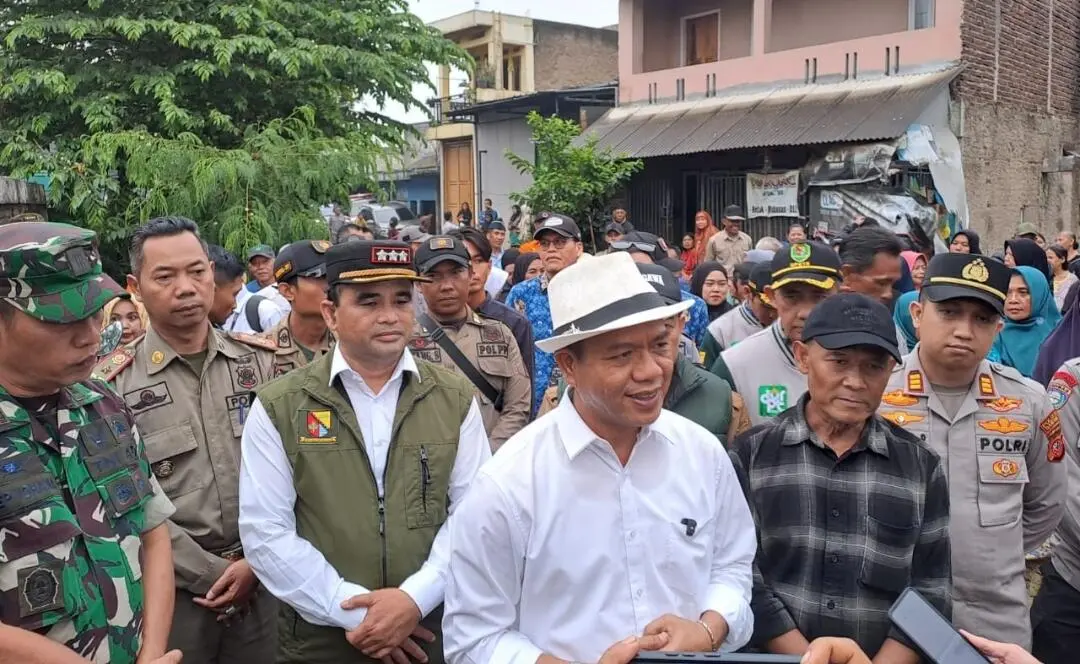 Telan Anggaran Rp 600 Juta, Bupati Kang DS Resmikan Jembatan Lamajang untuk Tekan Banjir Dayeuhkolot