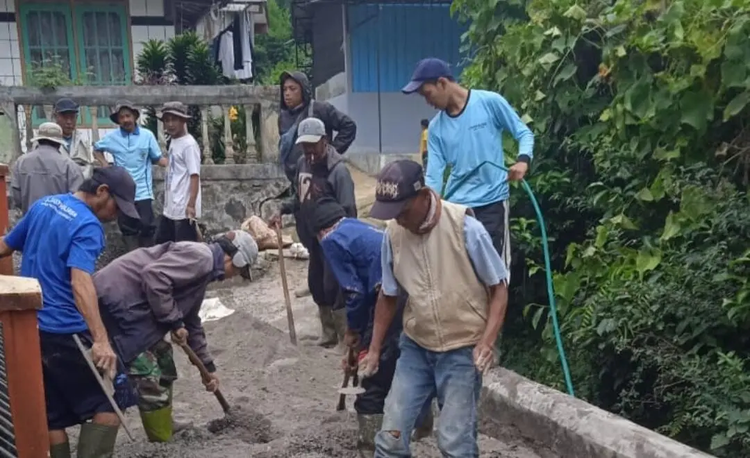 Produksi Panas Bumi Dorong Pembangunan Jalan Sukaluyu, Warga Sampaikan Terima Kasih kepada Kang DS