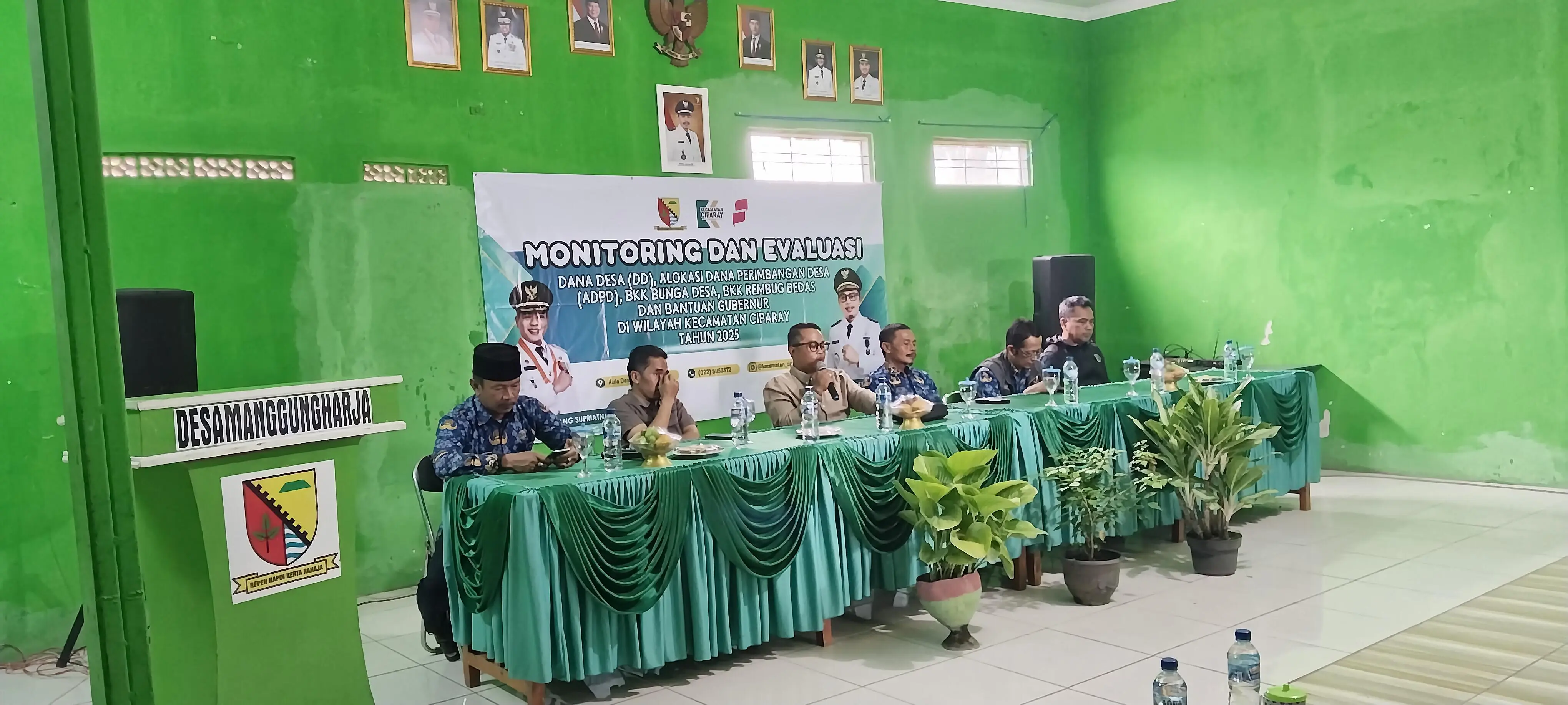 Monitoring dan Evaluasi Dana Desa 2025 di Ciparay Fokus pada Transparansi dan Sinergi Pemerintah Desa