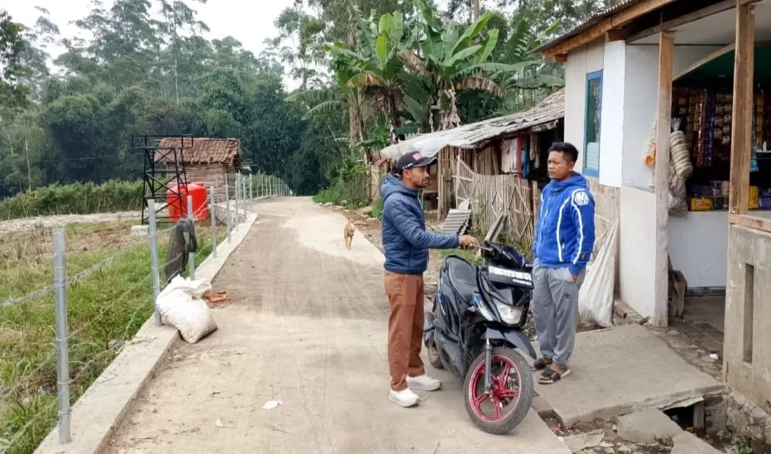 Warga Sukamanah Bahagia, Jalan Rusak Kini Mulus Berkat Perjuangan Kang DS dan Bonus Panas Bumi