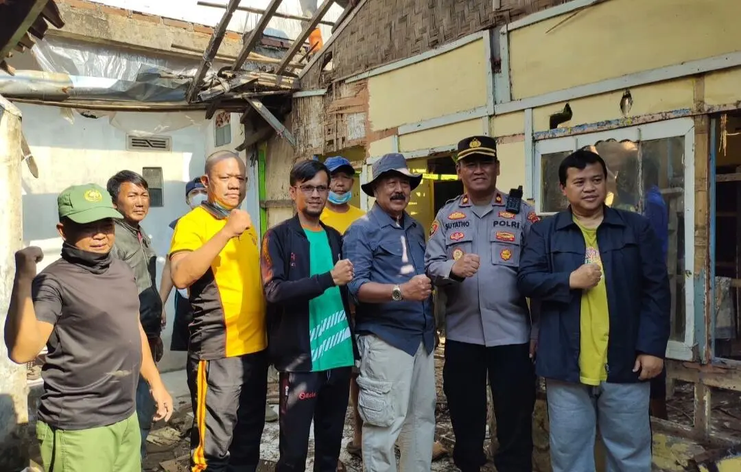 Aksi Nyata Polresta Bandung Polsek Majalaya, Luncurkan Program Bedah Rumah Peduli Warga Kurang Mampu