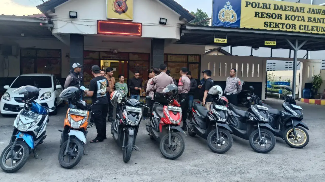 Polsek Cileunyi Razia Mata Elang Buntut dari Keresahan Masyarakat
