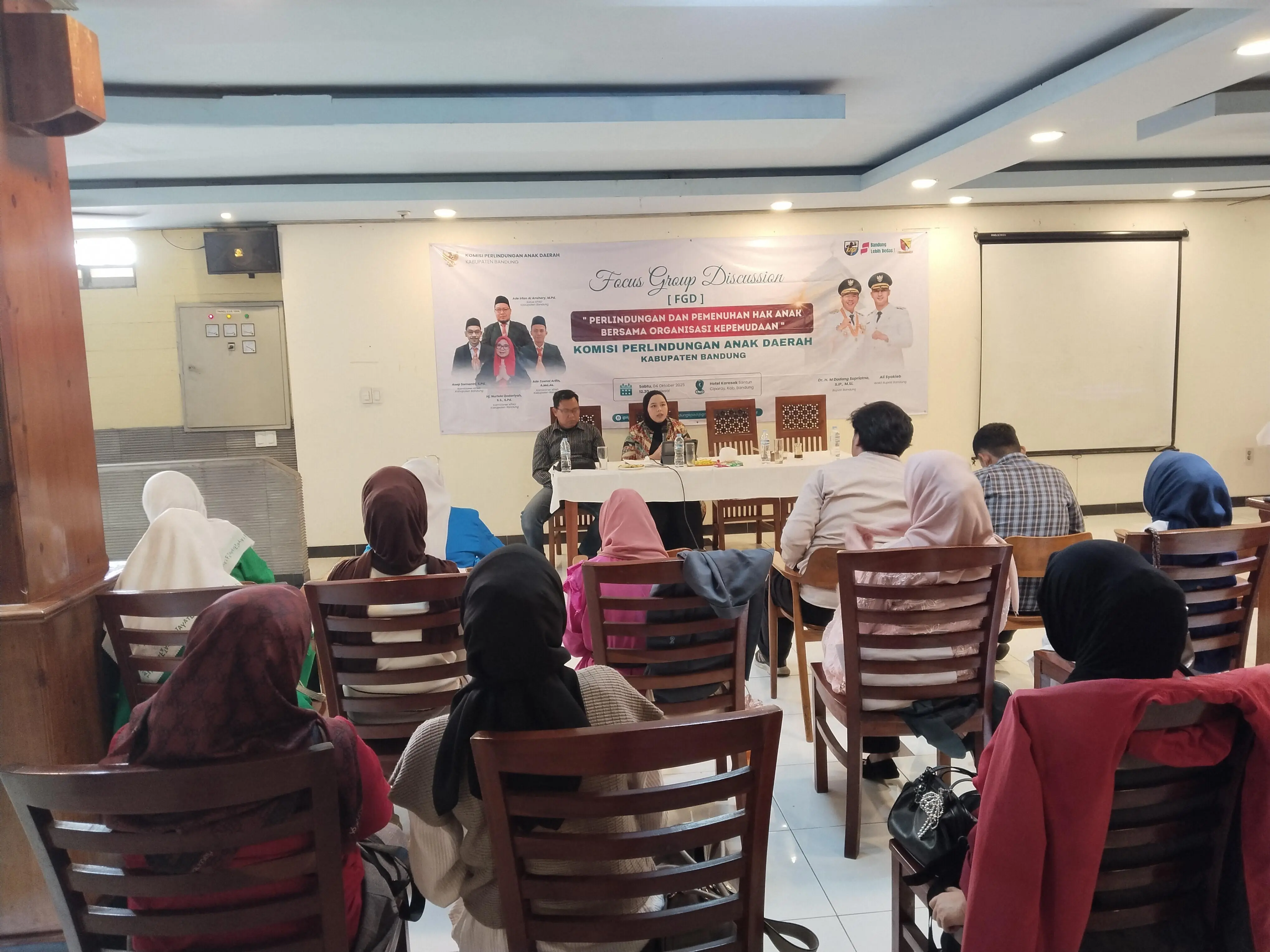 KPAD Kabupaten Bandung Gandeng Organisasi Kepemudaan dalam FGD Perlindungan Anak