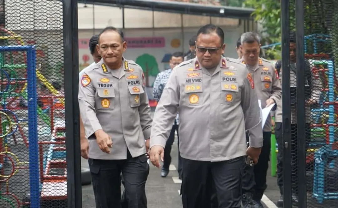 Pastikan Kondisi Sarana Prasarana Pendidikan Baik, Wakapolda Jabar Cek TK Kemala Bhayangkari