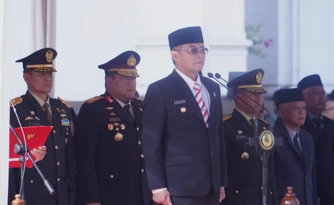 Upacara Hari Kesaktian Pancasila di Gedung Sate, Wakapolda Jabar Serukan Penguatan Persatuan dan Toleransi