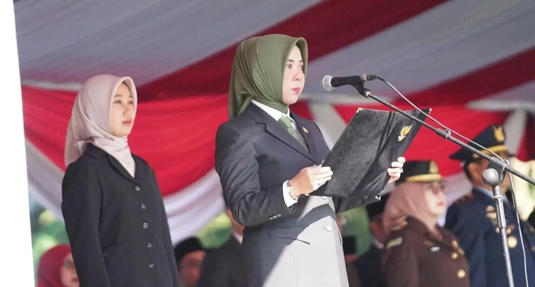 Ketua DPRD Renie Rahayu Bacakan Ikrar Pancasila di Kabupaten Bandung