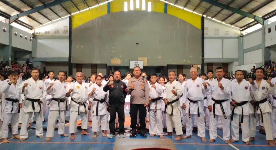 Ujian Kenaikan Sabuk Karate Inkanas Majalaya, Diikuti 539 Peserta dari 15 Kecamatan