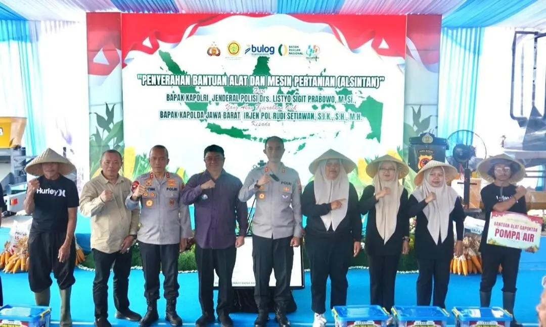 Komitmen Polda Jabar Terus Dukung Program Pemerintah dan Ketahanan Pangan Nasional Khususnya di Jabar