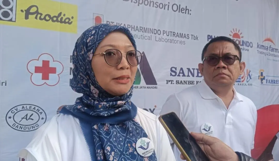 Dokter Jantung RSUD Welas Asih Gelar Senam Jantung, Nganjang KA Kampung Peserta Capai 389 Orang