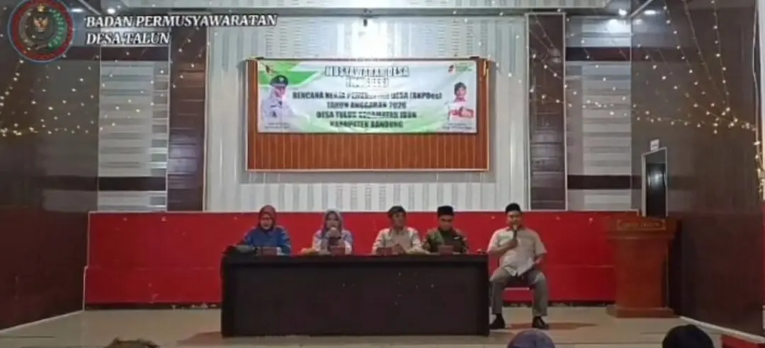 Musdes Penetapan dan Pengesehan RKPDes Tahun 2026 - Desa Talun