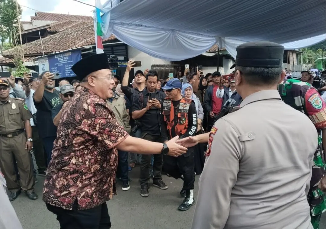 Jembatan Gor Cikawao Diresmikan, Cucun : Tingkatkan Akses dan Ekonomi Warga